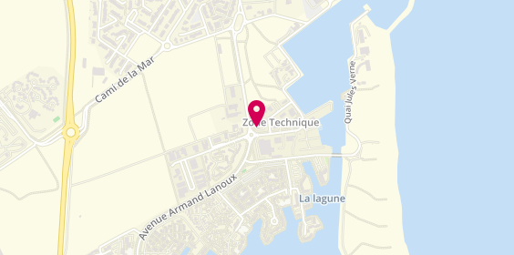 Plan de Marine Center, 1 Rue Maurice Ravel, 66750 Saint-Cyprien