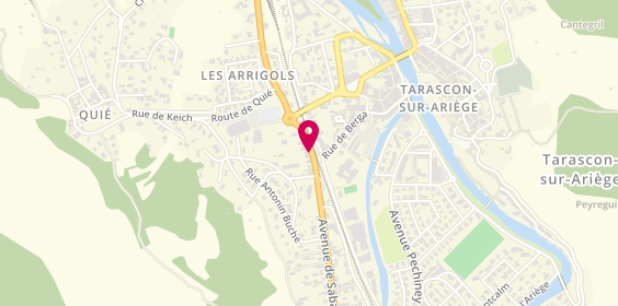 Plan de Point Glisse, 7 Rue Saint-Roch, 09400 Tarascon-sur-Ariège