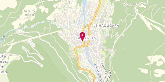 Plan de Le Sherpa des Pyrénées, 7 Rue de Belfort, 65110 Cauterets