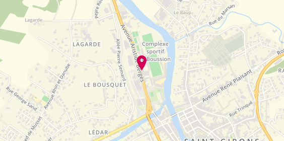 Plan de L'Affût, 18 Ter avenue Aristide Berges, 09200 Saint-Girons
