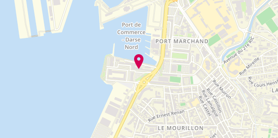 Plan de Mimo Sails, le Drakkar Square du President Boyer Toulon 83000 avenue du Port de Plaisance, 83000 Toulon