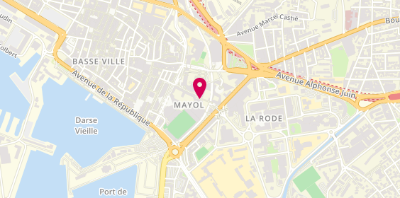Plan de Go Sport France, Centre Mayol
1 Rue du Murier, 83000 Toulon