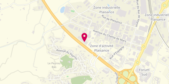 Plan de Arc en Cycles, 20 Rue de Ratacas, 11100 Narbonne