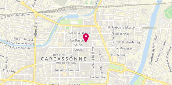 Plan de Courir, 34-36 Rue Georges Clemenceau, 11000 Carcassonne