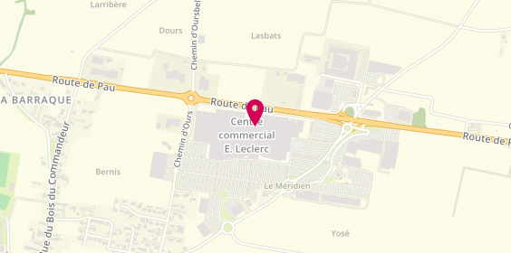 Plan de Courir, Route de Pau Centre Commercial E.leclerc, 65420 Ibos