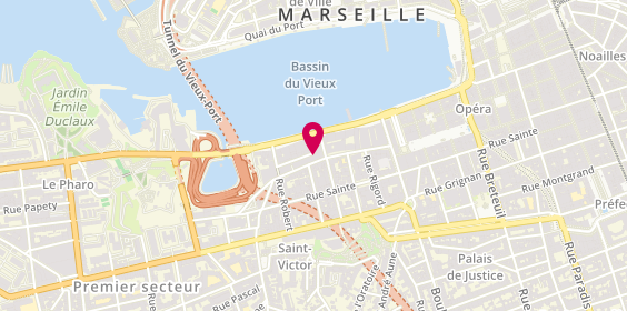 Plan de Voilerie PepperSails/DeltaVoiles Marseille, 13 Rue Plan Fourmiguier, 13007 Marseille