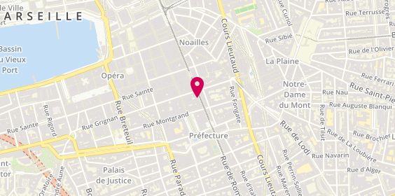 Plan de ALPINA LaMONTAGNE, 70 Rue de Rome, 13006 Marseille