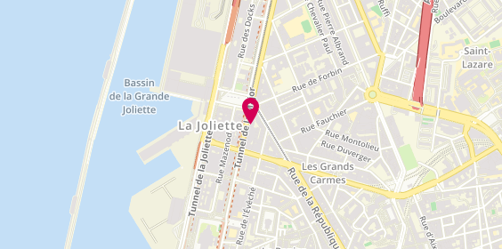 Plan de Vélo Station, 56 avenue Robert Schuman, 13002 Marseille