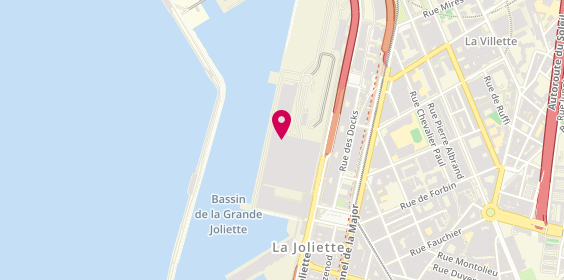 Plan de Decathlon, 9 Quai du Lazaret, 13002 Marseille