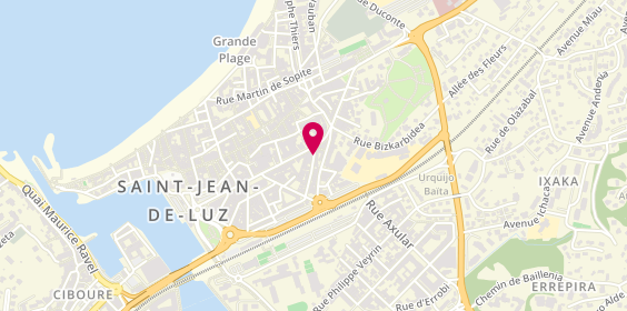Plan de Rent Bike 64, 22 Rue Salagoïty, 64500 Saint-Jean-de-Luz