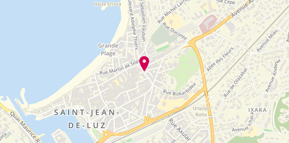 Plan de La Bizikleta, 12 Boulevard Thiers, 64500 Saint-Jean-de-Luz