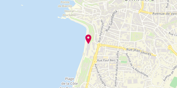 Plan de Btz, Plage de La
7 Boulevard du Prince de Galles, 64200 Biarritz