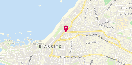 Plan de Rip Curl Biarritz, 2 avenue Reine Victoria, 64200 Biarritz