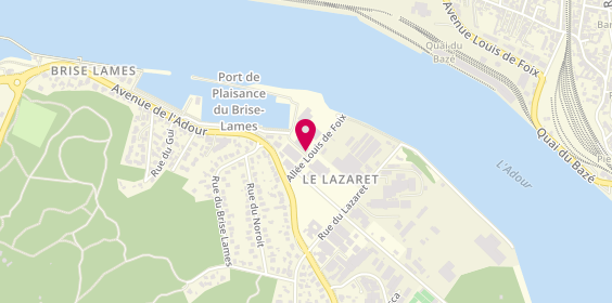 Plan de Biarritz Yachting, 5 Allée Louis de Foix, 64600 Anglet