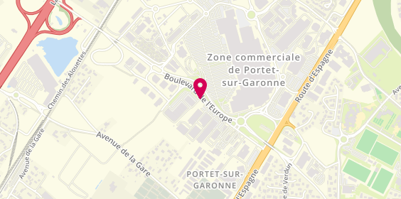 Plan de Foot Locker, Centre Commercial Grand Portet Boulevard Europe, 31120 Portet-sur-Garonne