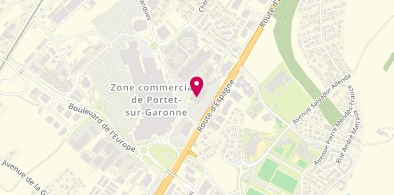 Plan de Decathlon Toulouse Portet Sur Garonne, 4 avenue des Palanques, 31120 Portet-sur-Garonne