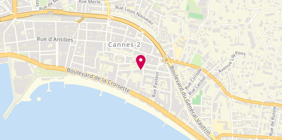 Plan de Azimut Yachts France, 18 Rue du Médecin Lieutenant Bertrand Lépine, 06400 Cannes