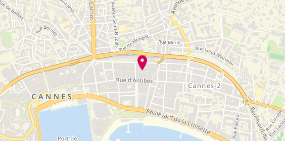 Plan de Intersport Cannes, 27 Rue Hoche, 06400 Cannes