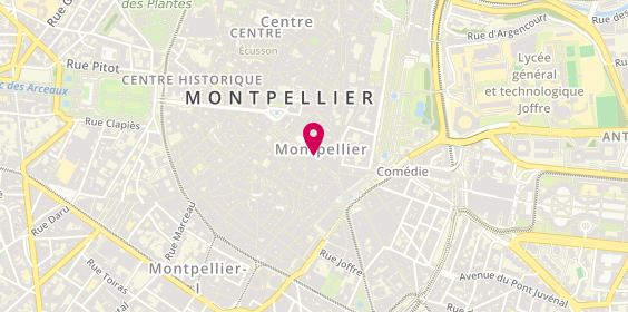 Plan de Montpellier Herault Sport Club, 11 Rue Loge, 34000 Montpellier