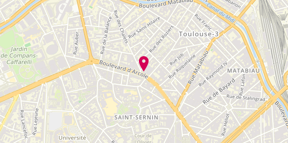 Plan de Decathlon, 2 Boulevard d'Arcole, 31000 Toulouse