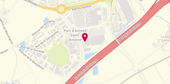Plan de INTERSPORT Saint Aunès, avenue des Romarins, 34130 Saint-Aunès
