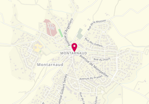 Plan de Hellovelo Montarnaud, 1 place de la Fontaine, 34570 Montarnaud