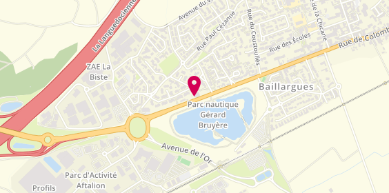 Plan de Coupes Languedoc, 1 Rue de Colombiers, 34670 Baillargues