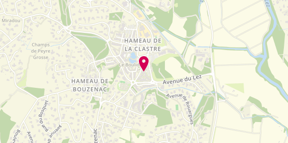 Plan de Cycles Patrick BONNET - Ventes & Réparations, Centre Commercial 
Pl. Le Boulidou, 34980 Saint-Clément-de-Rivière