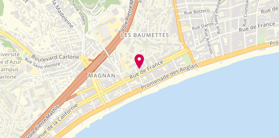 Plan de Bouticycle Nice, 146 Rue de France, 06000 Nice