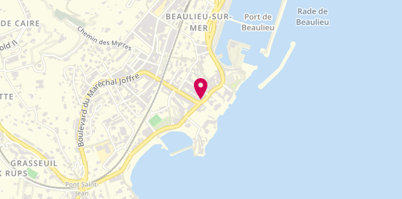 Plan de Cycles Camellini, 36 Boulevard du Maréchal Leclerc, 06310 Beaulieu-sur-Mer