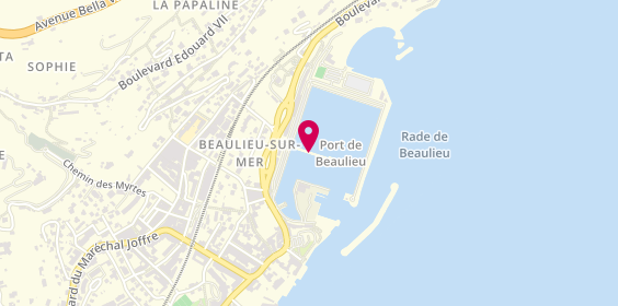 Plan de Aqua Marine, Port de Plaisance, 06310 Beaulieu-sur-Mer