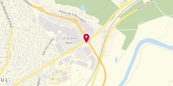 Plan de Decathlon, Boulevard Saint-Vincent-De-Paul, 40990 Saint-Paul-lès-Dax