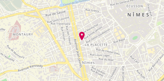 Plan de Cycles Rebour, 41 Rue Emile Jamais, 30900 Nîmes
