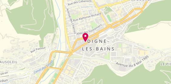 Plan de Canon Shoes, 35 Boulevard Gassendi, 04000 Digne-les-Bains