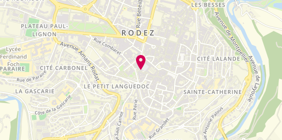 Plan de Le Randonneur, 32 Rue du Bal, 12000 Rodez