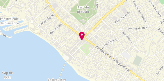 Plan de CicloCaffè, 45 avenue du Général de Gaulle, 33510 Andernos-les-Bains