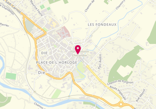 Plan de Vélo Drôme, 9 Rue du Viaduc, 26150 Die