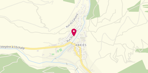 Plan de La Clarine des Neiges, Le Bourg, 05460 Abriès