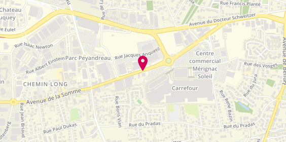Plan de Foot Locker, Centre Commercial Merignac Avenue Somme, 33700 Mérignac