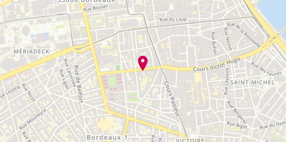 Plan de Esprit Tennis, 20 Rue de Cursol, 33000 Bordeaux