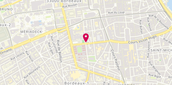 Plan de Running Bordeaux, 52 Rue du Maréchal Joffre, 33000 Bordeaux