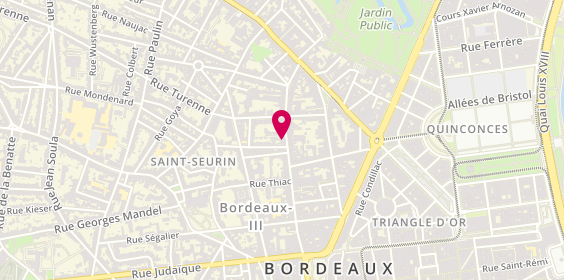 Plan de Transfert skateshop, 109 Rue du Palais Gallien, 33000 Bordeaux