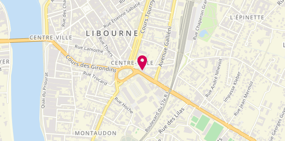 Plan de City Bike Shop, 9 avenue de Verdun, 33500 Libourne