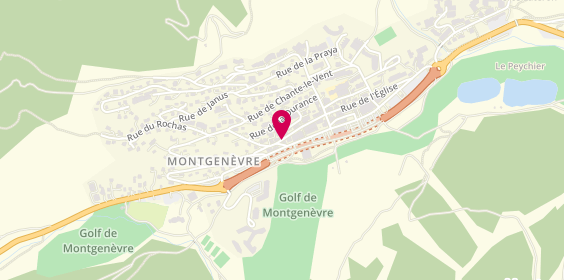 Plan de Intersport, Rue des Montagnards, 05100 Montgenèvre