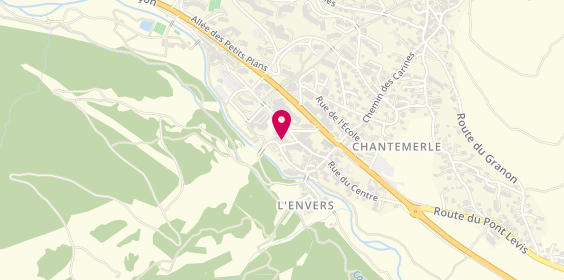 Plan de SPORT 2000 Altitude Chantemerle - Location ski Serre Chevalier, Route du Téléphérique, 05330 Saint-Chaffrey