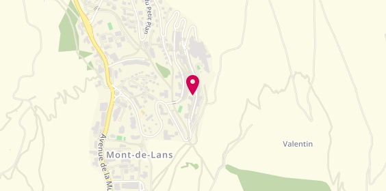 Plan de Sl Sports, Immeuble la Meije 6 Les 2 Alpes 1800, 38860 Mont-de-Lans
