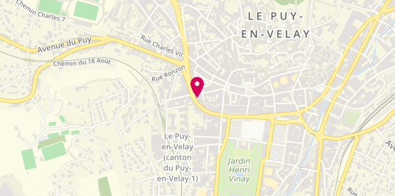 Plan de Natur Running, 24 Boulevard Saint Louis, 43000 Le Puy-en-Velay