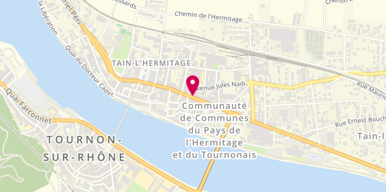 Plan de Mbk, 77 avenue Jean Jaurès, 26600 Tain-l'Hermitage