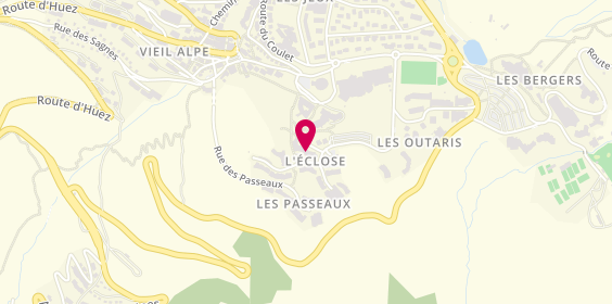 Plan de Intersport, Hameau de l'Ecloze 4 Soleils, 38750 Alpe D'huez