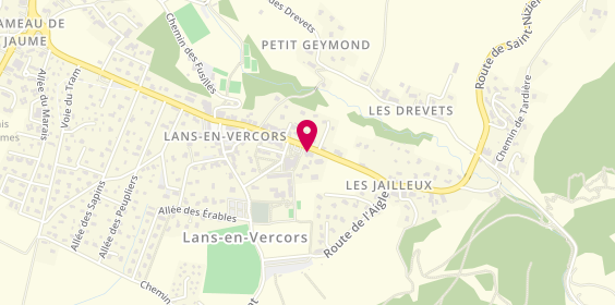Plan de Intersport, 924 avenue Léopold Fabre, 38250 Lans-en-Vercors
